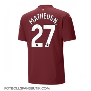 Manchester City Matheus Nunes #27 Replika Tredje Tröja 2024-25 Kortärmad